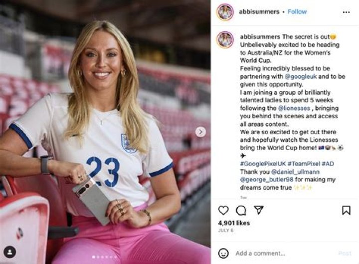 Abbi Summers Tottenham Age Meet The Journalist On Instagram