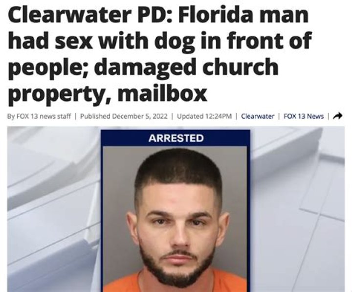 Unveiling The Enigma Of "Florida Man Dec 8": Discoveries And Insights