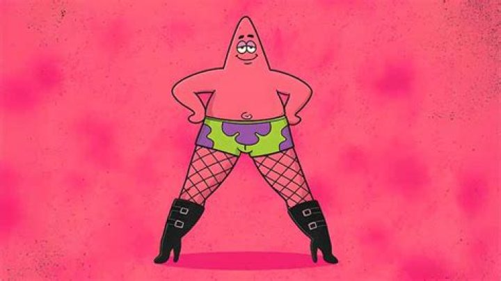 Patrick Star In Fishnet Tights