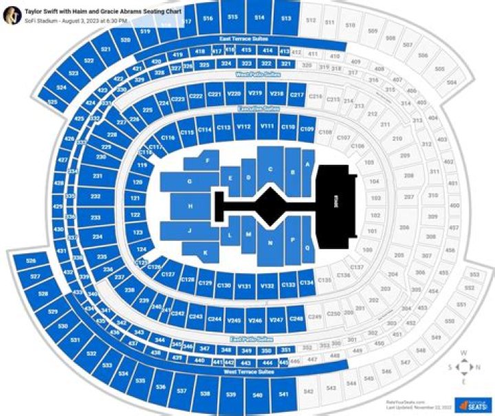 Unveiling The Secrets Of Taylor Swift's SoFi Stadium Seating