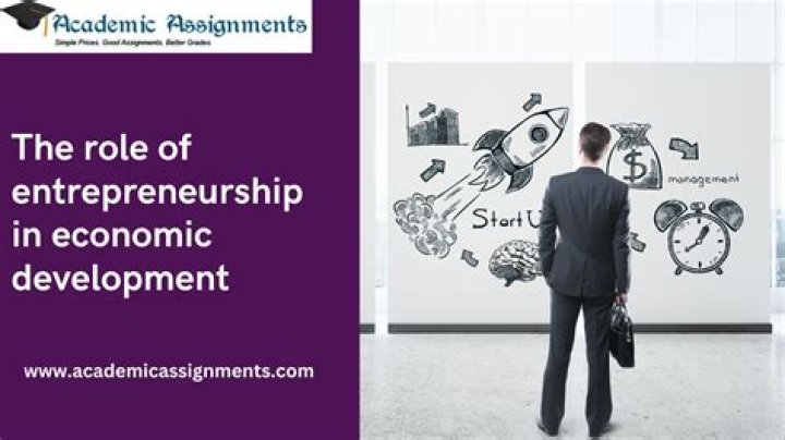 What are the roles of entrepreneur in economic development? |